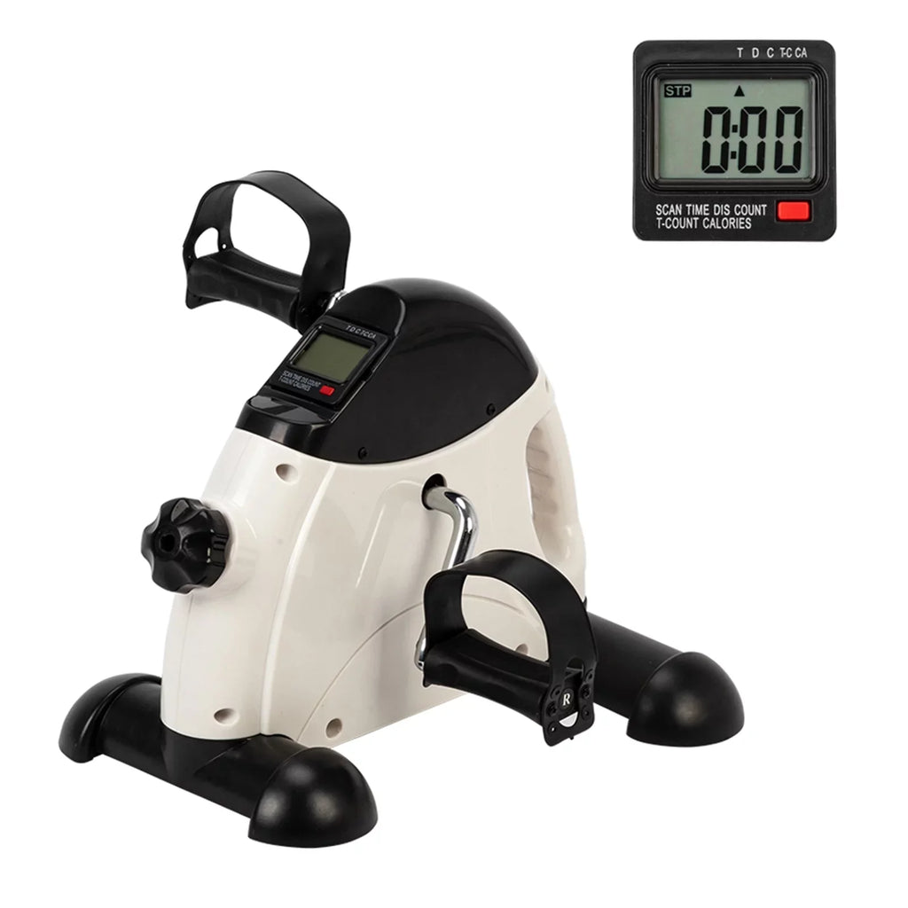 Feet Use Exercise Hands Black White Mini Trainer Portable and Home Bike &
