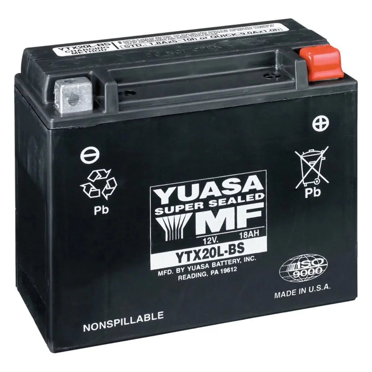 OEM New Battery, 12-Volt 296000444 Sea-Doo 18-Amp