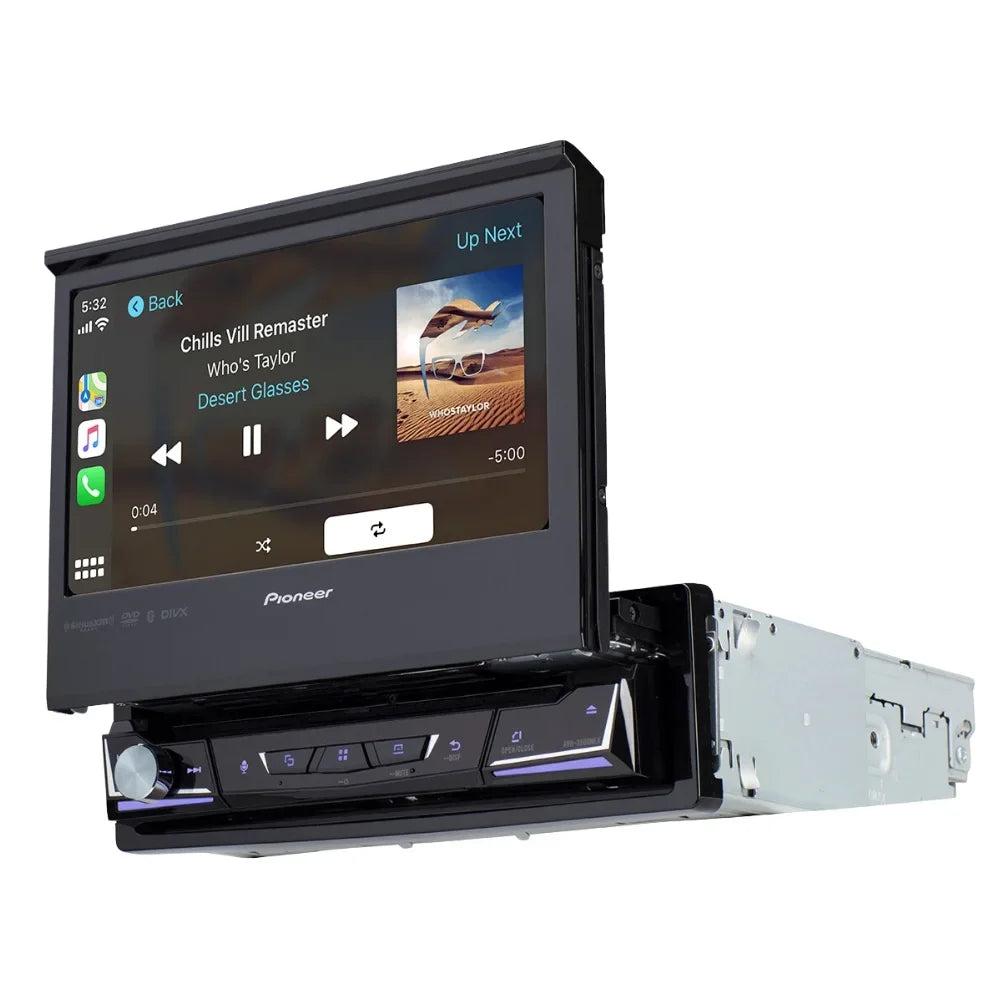 w/ AVH-3500NEX Bullet Pioneer 6.8" New Receiver Multimedia & Bluetooth DVD Camera