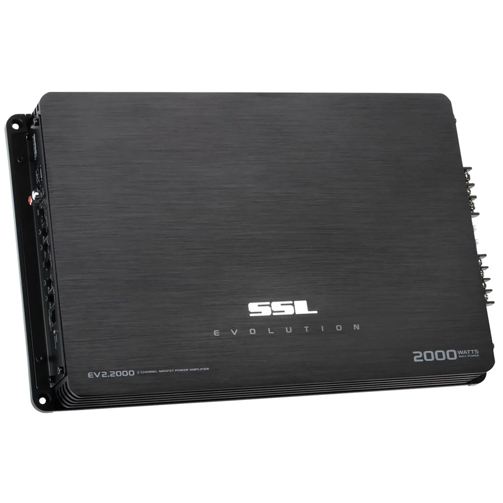 Watt Sound Storm Amplifier Laboratories 2000 2 Channel EV2.2000 Car Full Range