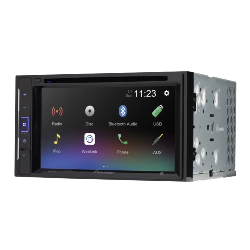 Bundle Pioneer Multimedia Eldorado Installation with / KIT769 Car - Bluetooth Cadillac and Dash for Radio Stereo Double 1992-1995 Camera, Din Touchscreen DVD DVD Kit Kit - Backup