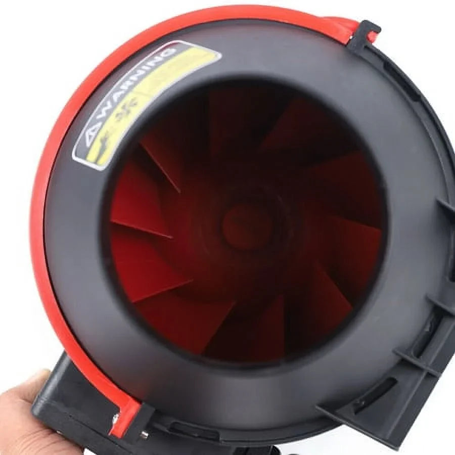 Fan 310CFM Ventilation 4 Vent Blower Exhaust Vent inch Inline Fan Duct