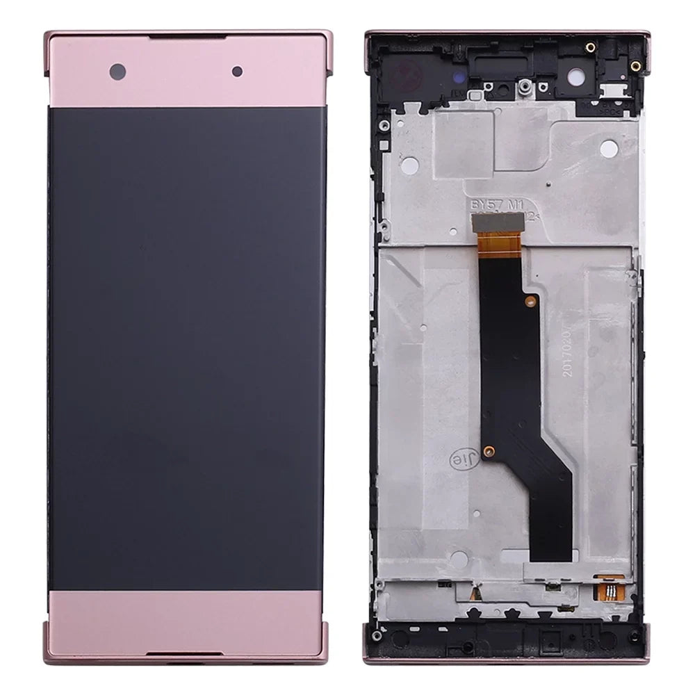 Xperia with XA1 G3112 Screen Sony Cellphone Full LCD G3116 for Digitizer OEM Parts Repair Frame G3121 Assembly