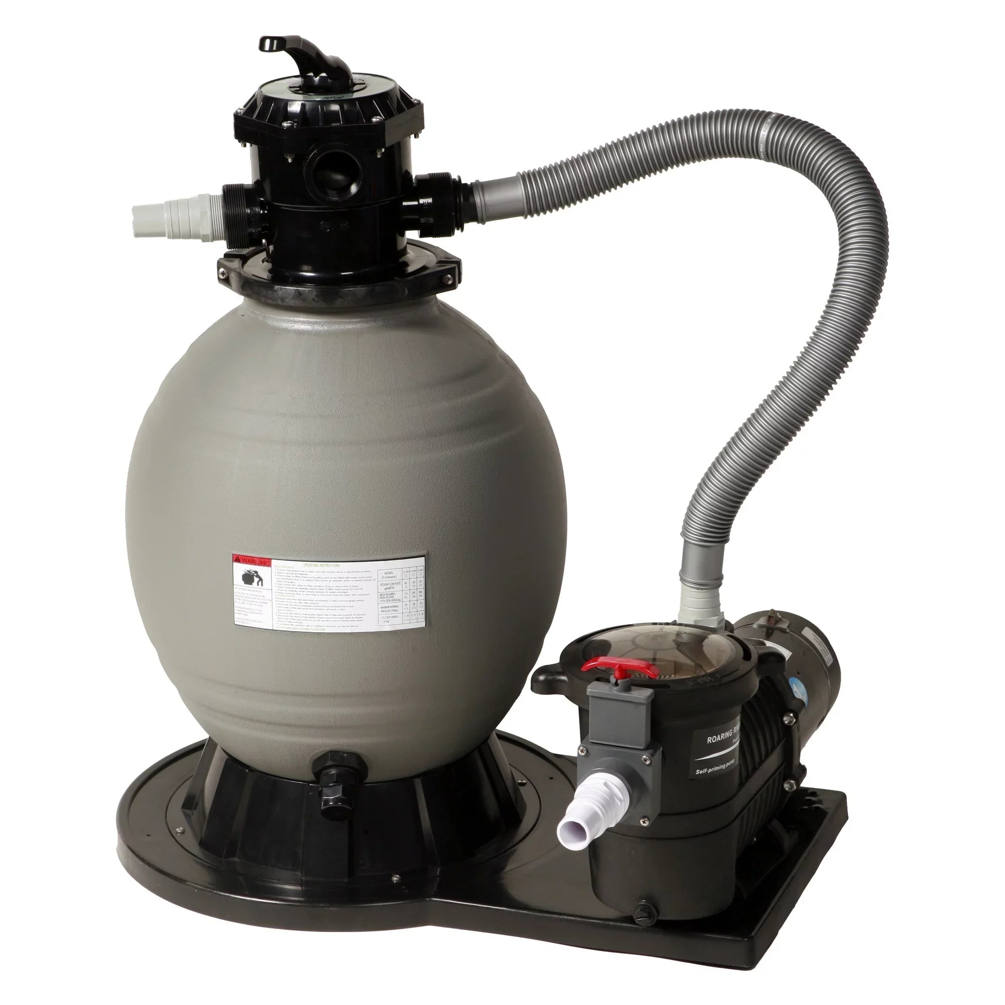 Above w/ Ground Pump 1.5HP Blue Filter - Sandman Sand Wave System