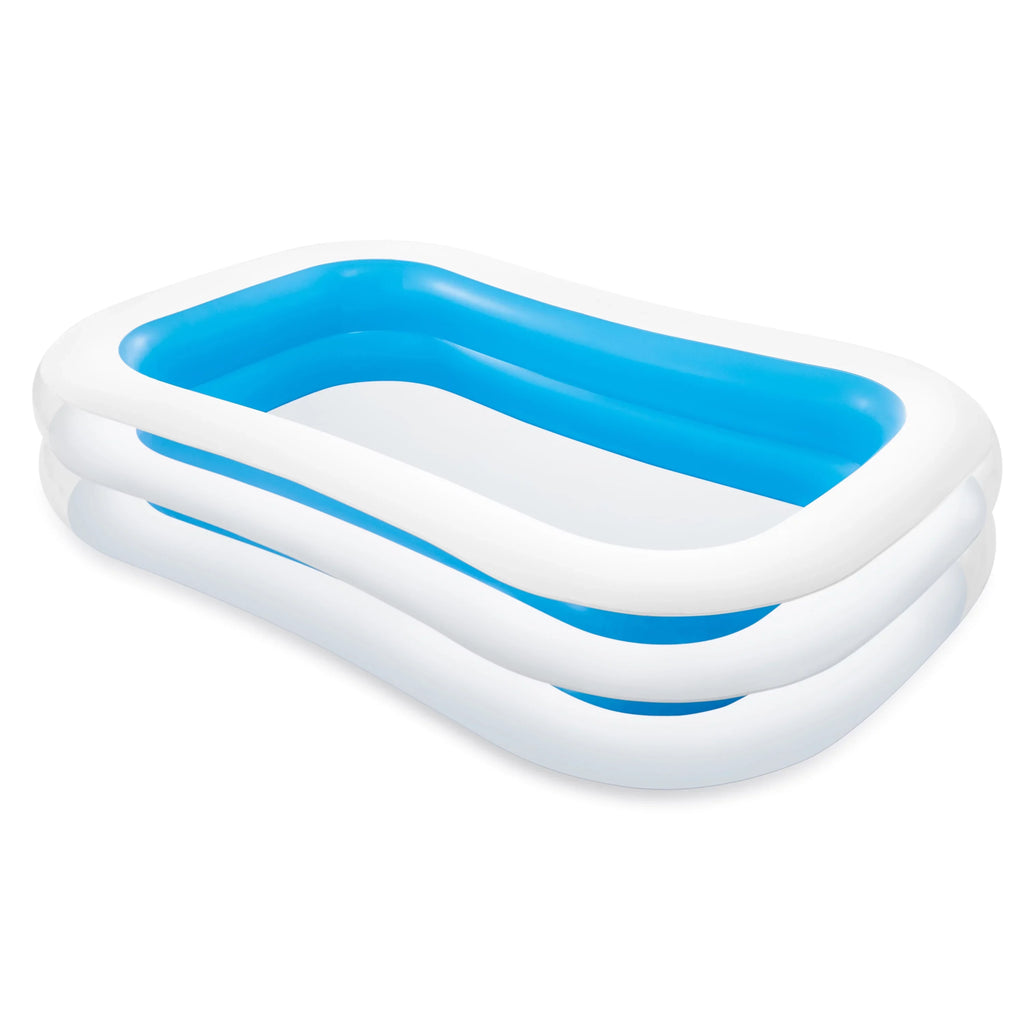 Splash Center, Blue x White Center Swim Play & 5.75' Kool 8.5' with Intex