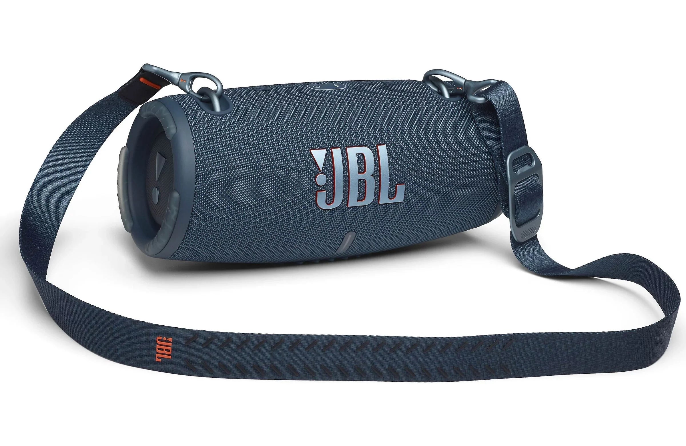 15 Playtime, Waterproof, Xtreme IP67 Speaker, (Refurbished) of Hours Portable (Blue) Bluetooth Restored 3 Powerbank, JBL