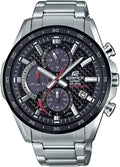 EQS-900DB-1AVCR Steel Edifice Men's Casio Watch Stainless Chronograph Solar-Powered
