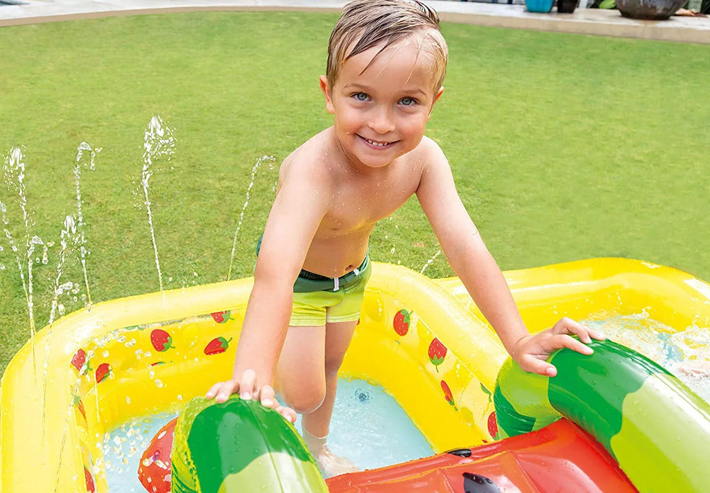 Multicolor for Center, Inflatable Ages Fruity Play 2+,