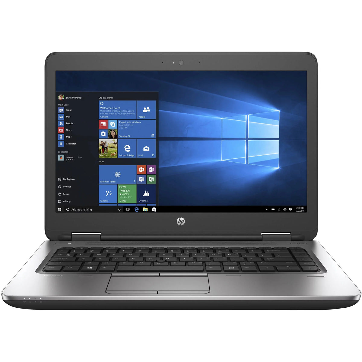 Laptop Intel GHz Core (Refurbished) 8GB G2 Pro Windows Restored 10 Hp i5 640 320GB Ram Probook 2.40