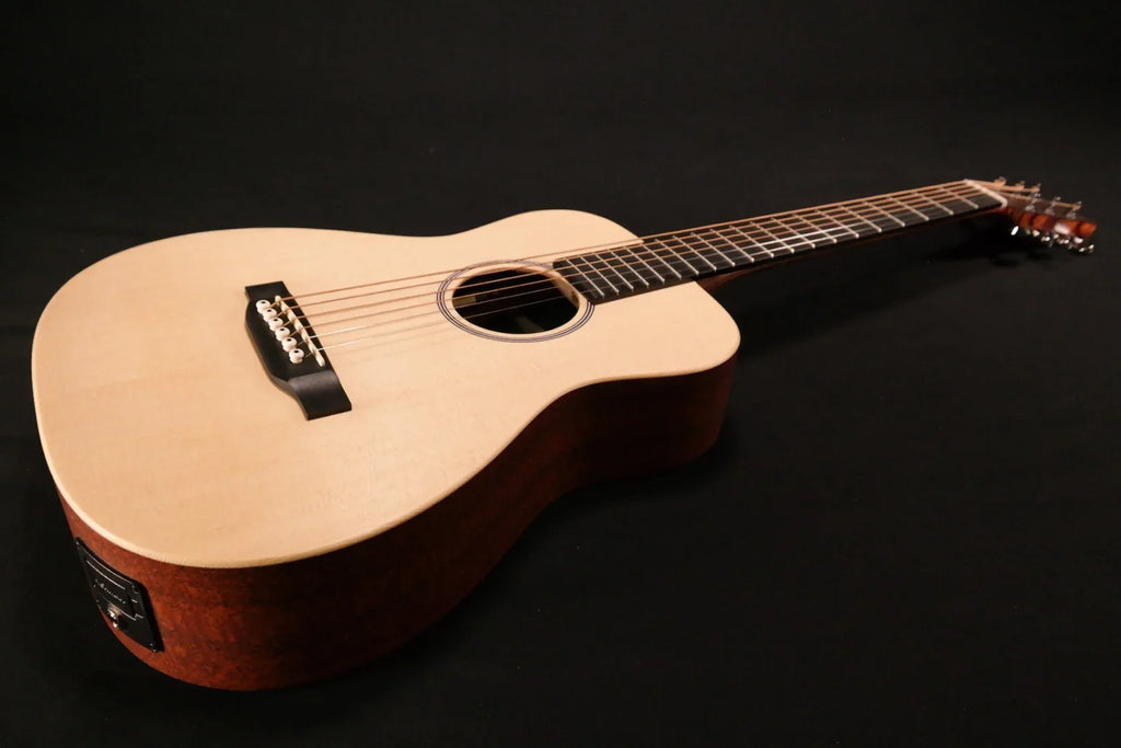 Martin Sitka HPL w/Gig Solid Acoustic/Electric Little Martin Bag LX1E Spruce/Mahogany 838