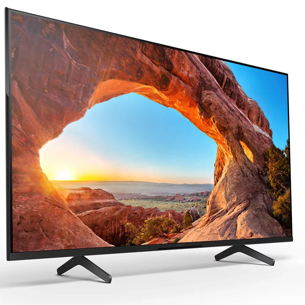 Wall and Ultra Model 37"-70" HD 2.0 2021 4K Deco TV TV LED KD43X85J Adapter Bundle Sony with Smart Home Surge 6-Outlet inch Bracket Bundle Channel 43 60W Mount X85J Soundbar,
