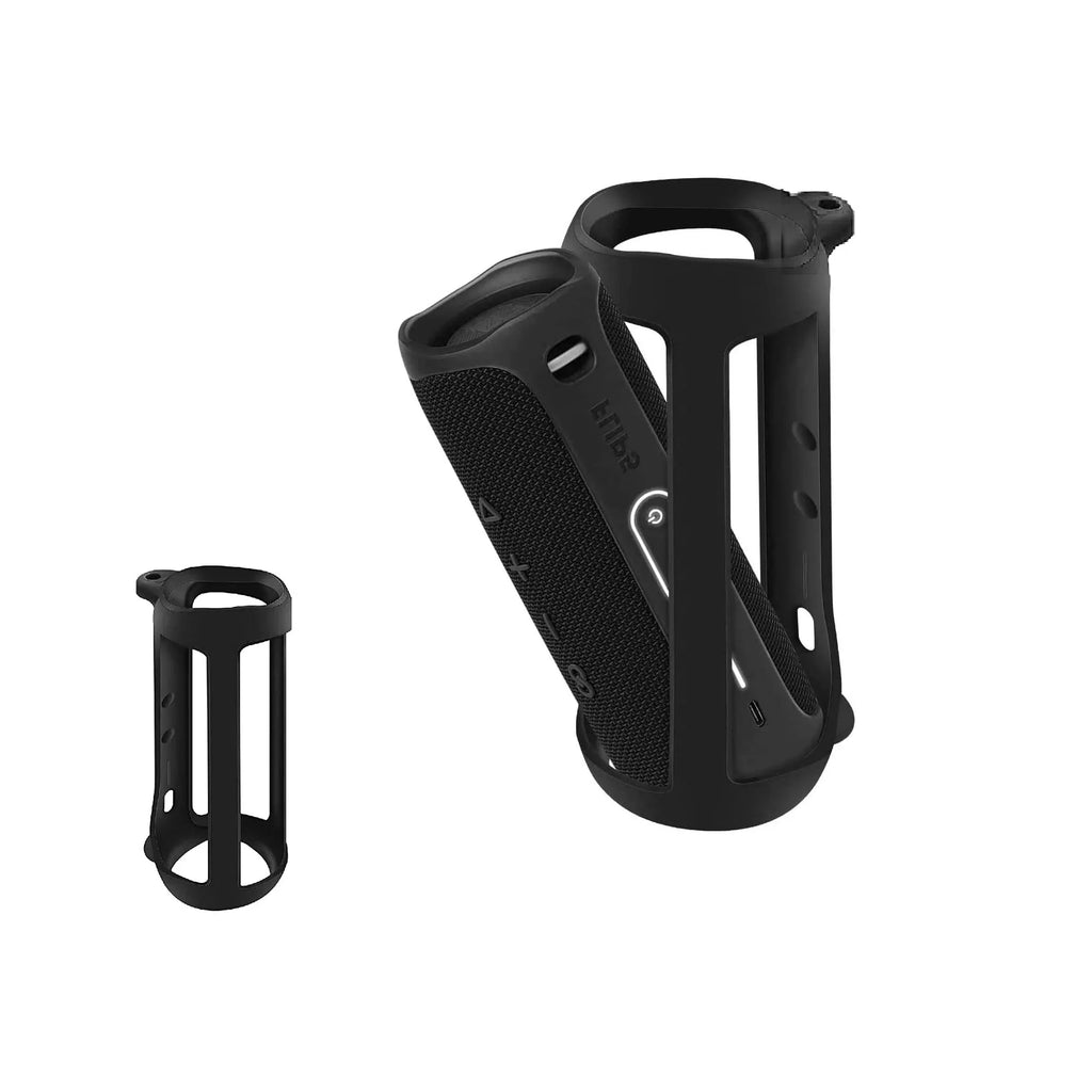 Speaker Waterproof with (EcoGreen) Sleeve Flip Wireless 5 Bluetooth JBL Silicone Carrying Protective Bundle Portable