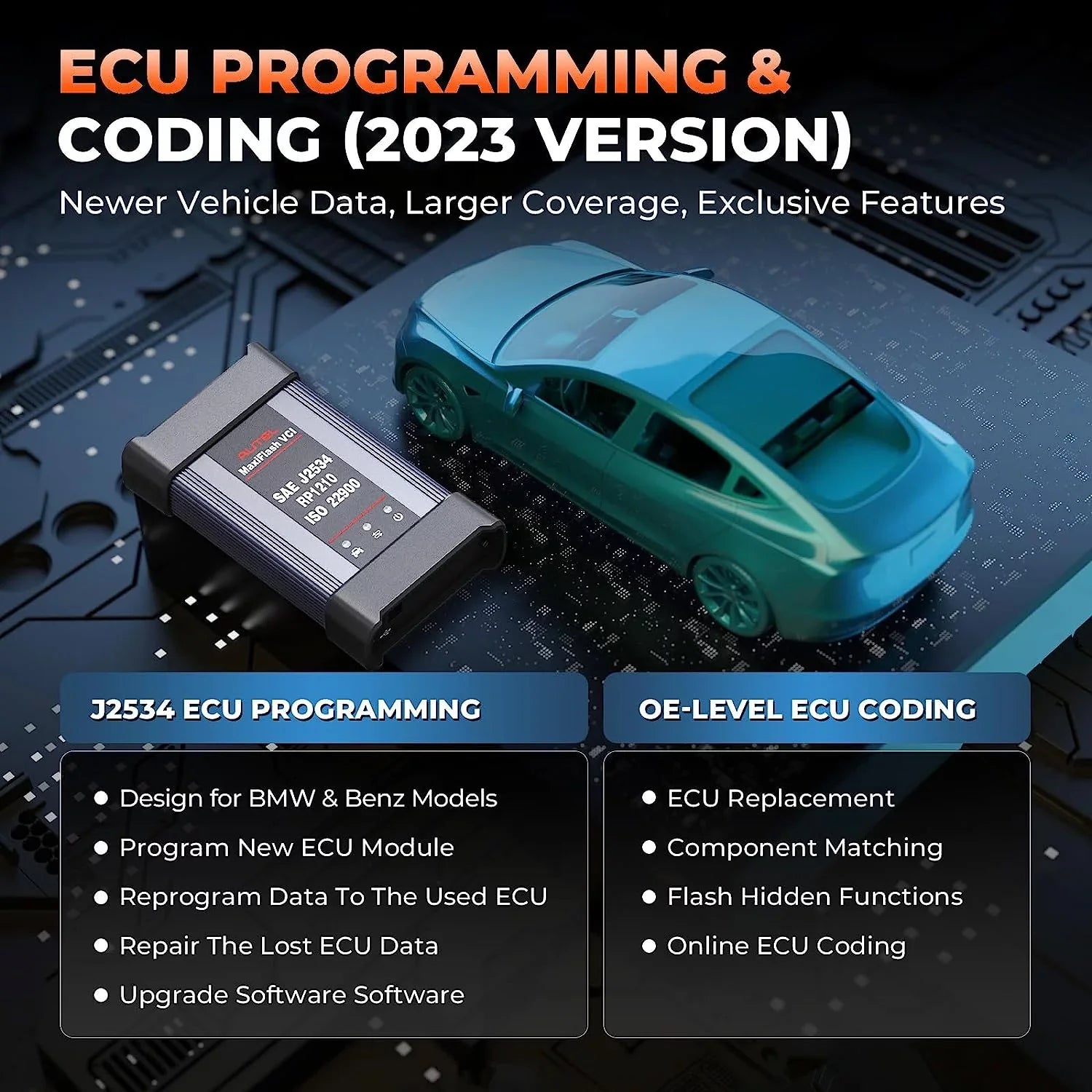 Car Coding, Ver. Elite MS909/ New 2 Elite J2534 Programming MaxiSys 2 II Free ECU Intelligent Services Years Tool Scan 38+ Pro MS919/ Diagnostic Diagnostic Autel & of 2.0,