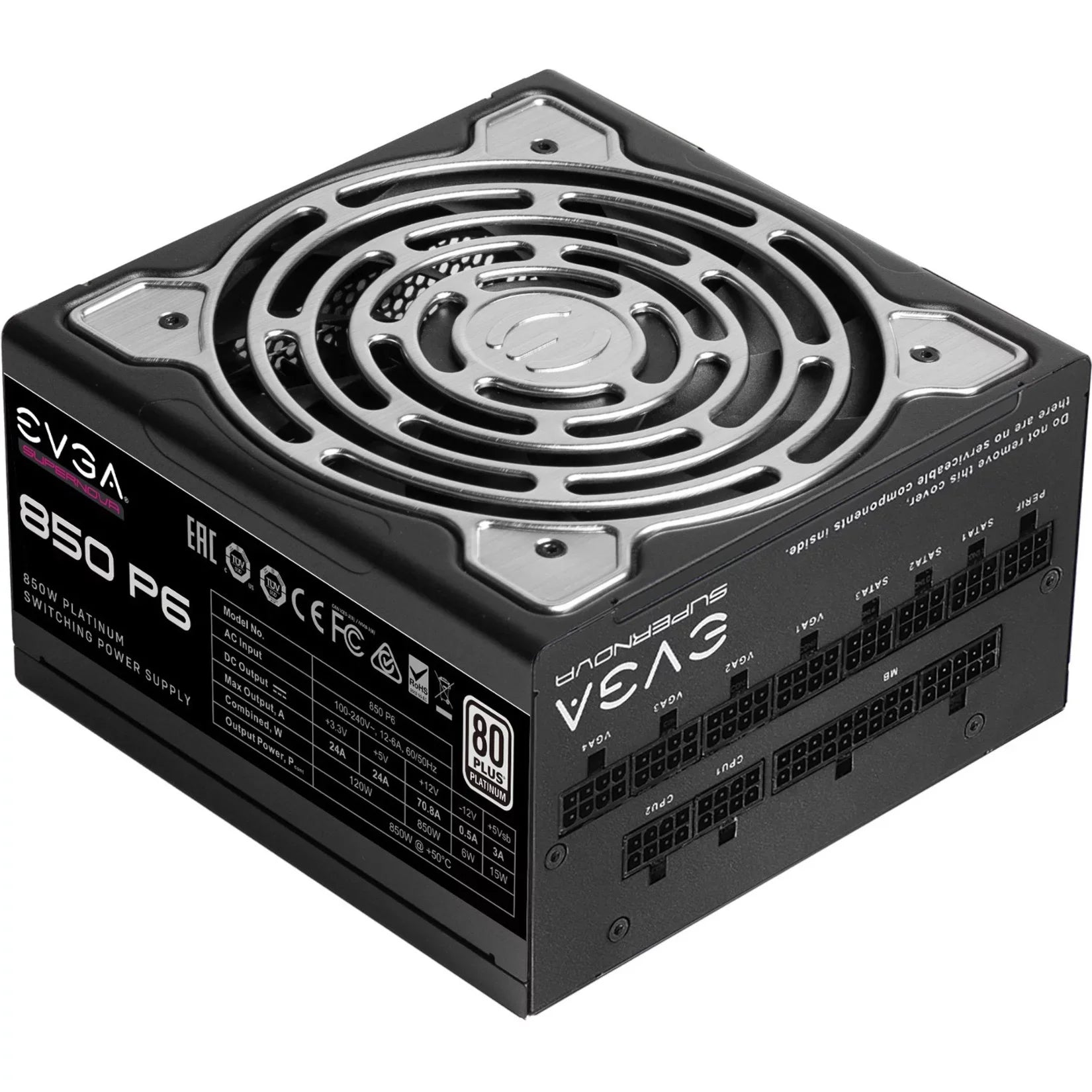 SuperNOVA EVGA Power 850W P6 Supply 850