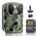 Hunting with LED Monitors Wildlife Vision with SuntekCam Card Waterproof HC-812A Monitor 4K Trail 36MP TF Camera Wildgame 32GB Camera Night Hunting IR Trail Trail