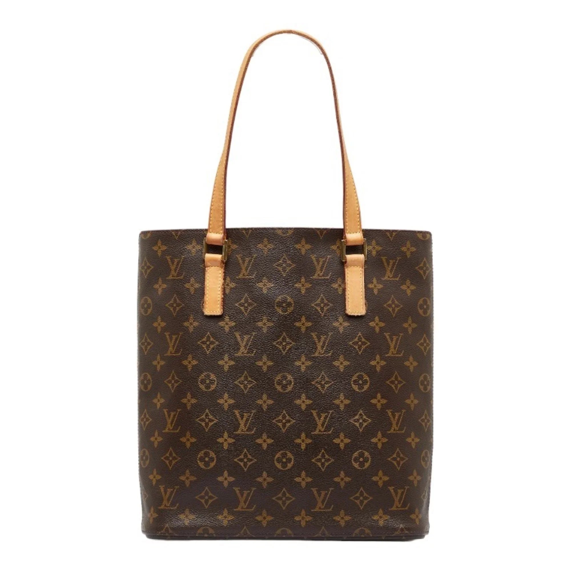 Shoulder Vavin Leather M51170 VUITTON GM Brown Tote Louis PVC Women's Pre-Owned Bag Vuitton (Good) LOUIS Monogram
