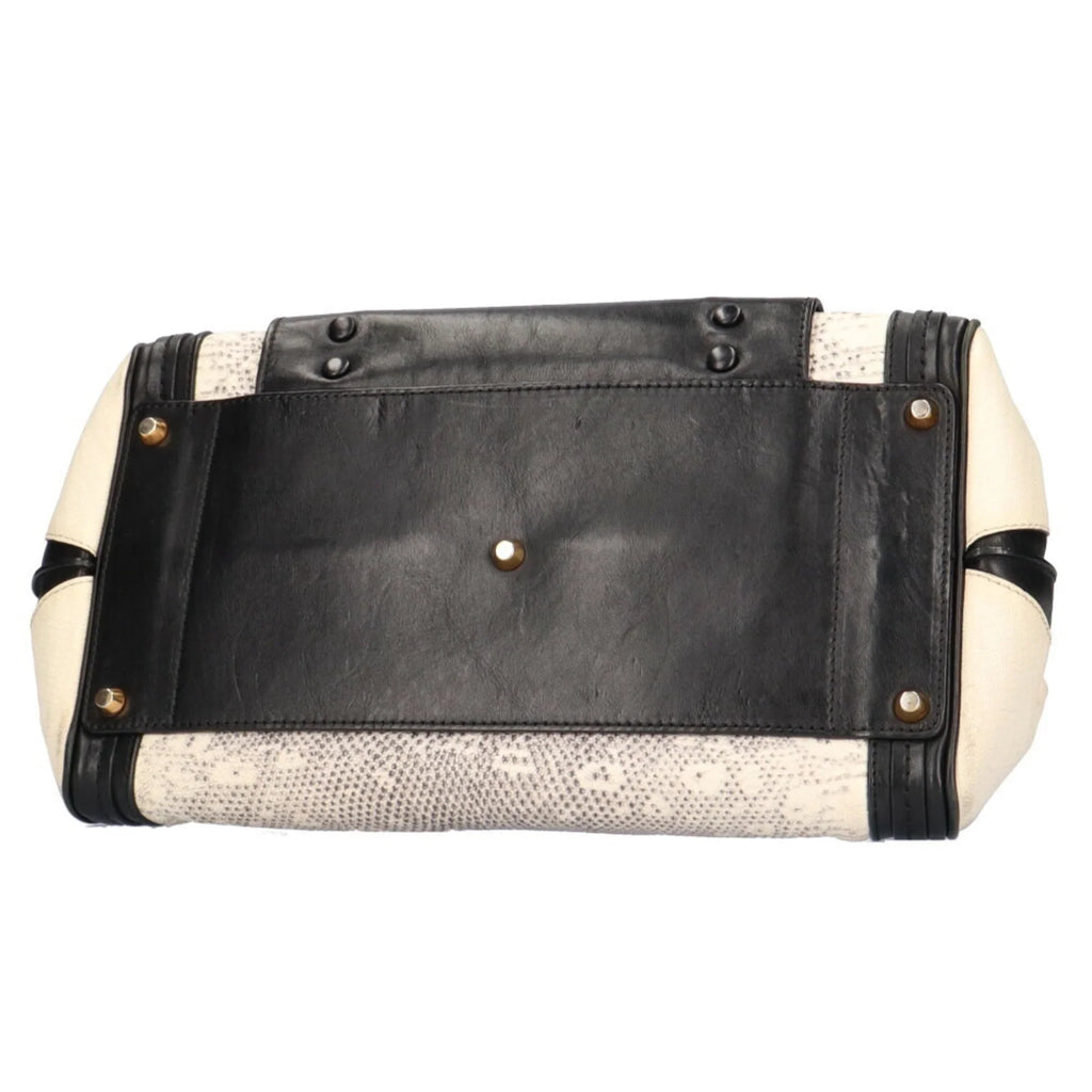 Beige Alice ChloÃ© Women's Shoulder (Good) Leather Pre-Owned Chloe Little Bag