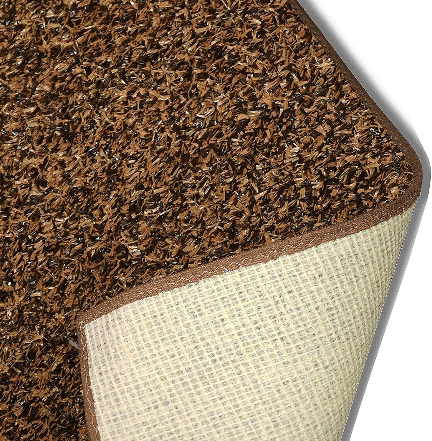Brown Grass The Turftime Area Turf Runners and Look Without Indoor/Outdoor of The Maintenance. Doormats. Artificial 12'x12' Rugs,