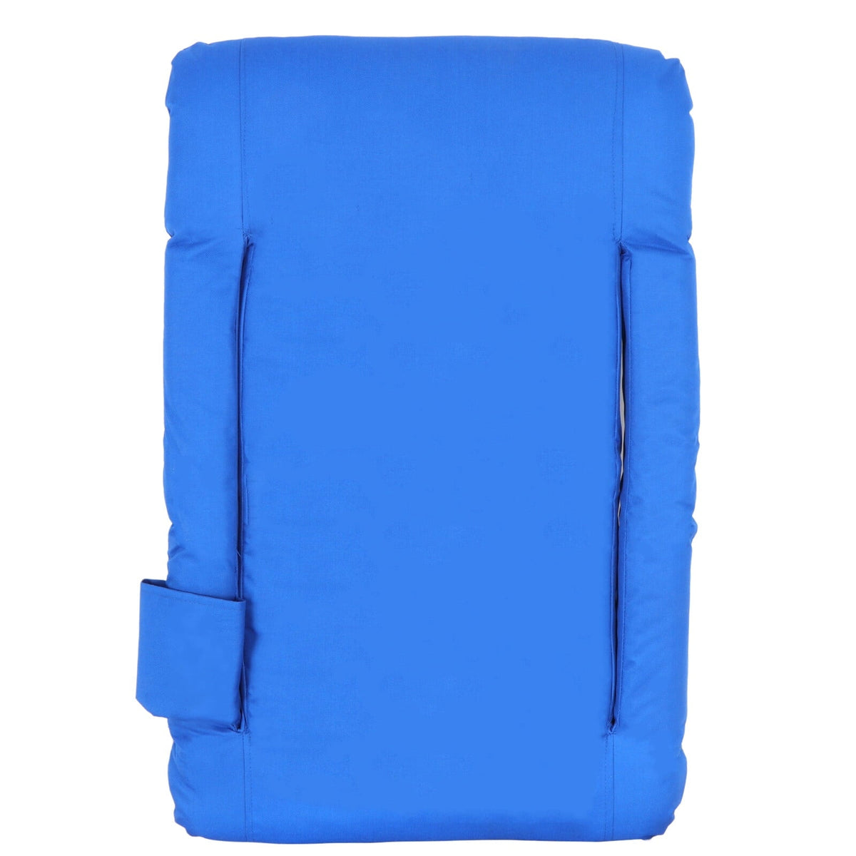 HomGarden Cushion Bleacher, Padded Folding Stadium Seat Chair Blue Portable