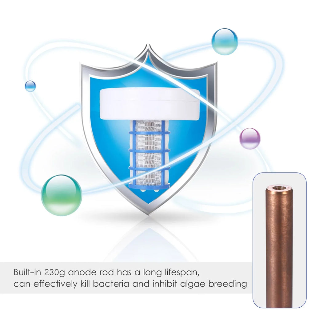 Inhibition Pool-Ionizer Pool Solar Algae Chlorine-Free Processor Swimming Pool Mixfeer Water Solar Water Swimming