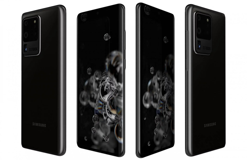 Smartphone For New 5G Pre-Owned Ultra (Refurbished: Samsung Like T-Mobile S20 Good) G988U - 128GB Galaxy Black