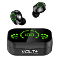 V5.3 S22+/ Mic(Black) /Noise IPX3 Pro Samsung Wireless LED with your & BlueTooth Galaxy Sweatproof & Water Compatible Quad 5G/Plus/Ultra Earbuds Reduction