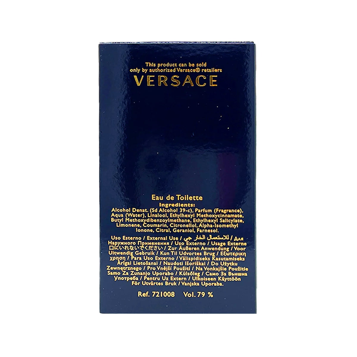 for Toilette Men, Blue Eau De 1.7 Spray Ounce Versace Dylan