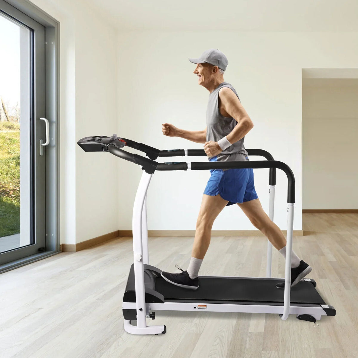Electric DENEST Elderly Treadmill Fitness Walking Treadmill Machineï¼?Recovery Exercise for Indoor Walking