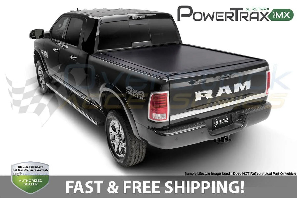 Rail | Double Retractable Bed Deck Cover 6' PowertraxONE 7" (78.7") | Cab Realtruck Bed Retrax Toyota MX With with Tundra Regular Select Tonneau 2007-2021 Truck & System 70842 By Compatible