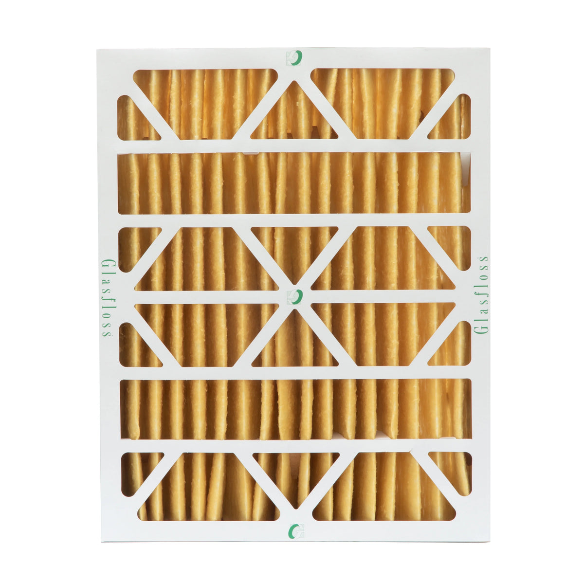 MERV Pack Air Pleated x x 23-1/2 11 Filters by 4" 18x24x4 2 Actual 3-3/4 17-1/2 of Glasfloss. Size: Inch