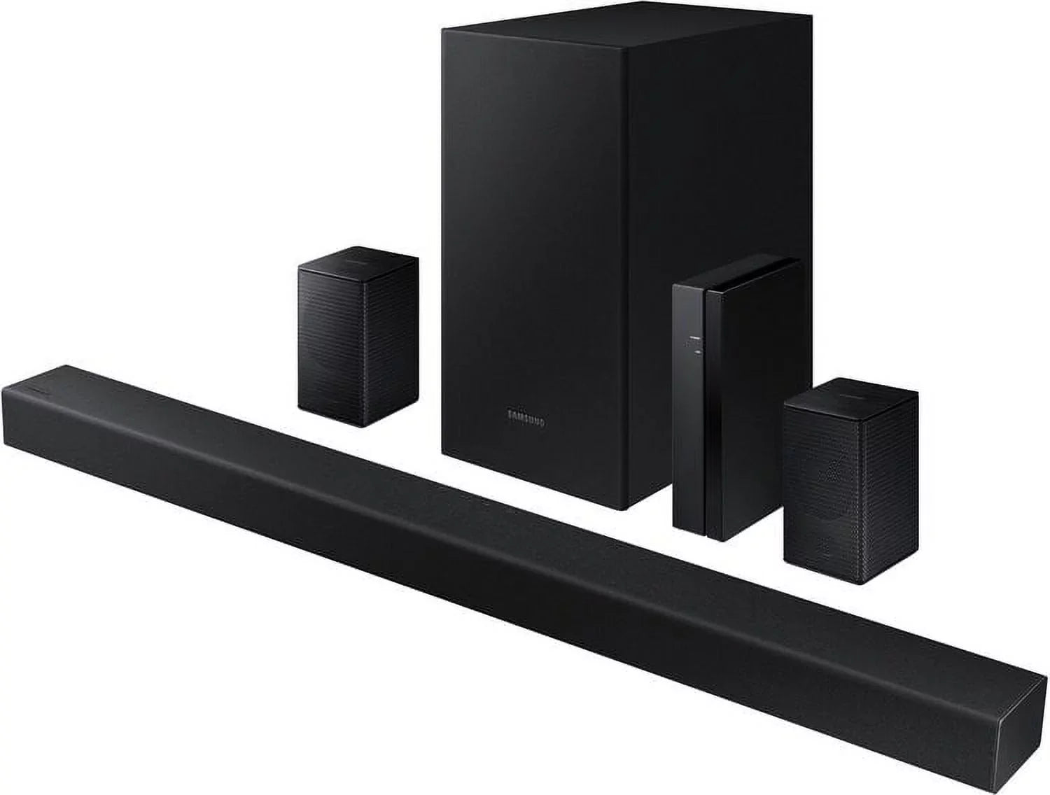 DTS Samsung Dolby Restored with 2.0 and Rear Speaker 4.1Channel Kit Black Audio Soundbar (Refurbished) HWA470/ZA Wireless /