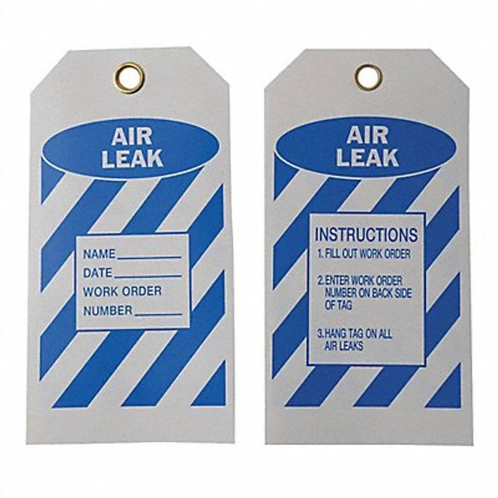 ZO-G4223292 1PACK Tag,5-3-4 Sim Leak Supply In,Bl-Wht,PK10 8CV32 8CV32 Air x 3