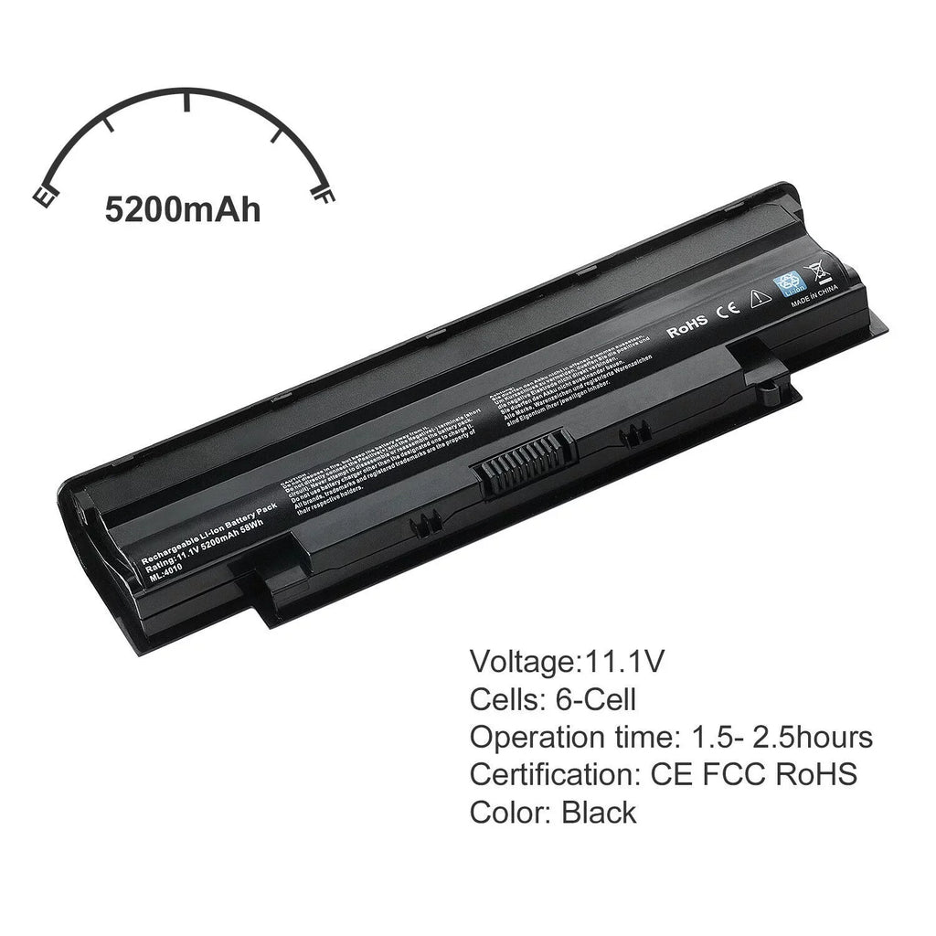 15R N5010 451-11510 Battery 14R for 312-0233 N4010 N5050 M5110 Inspiron Dell