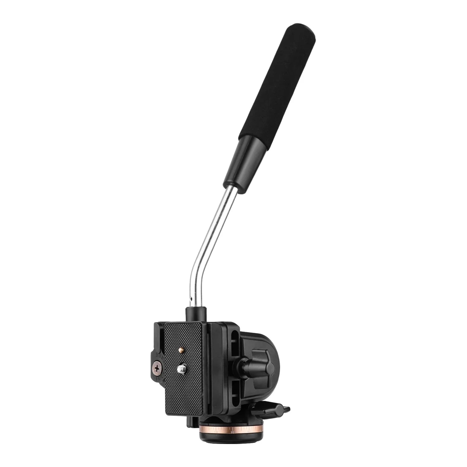 6kg 1 Compatible Professional Tripod Pan Video Release Drag Capacity 4 DSLR Plates Quick Load Inch Damping Fluid Camera with Head with Head Handle Docooler Cameras Camcorders
