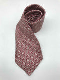 Silk Men's Printed Hermes Pre-Owned Red Tie