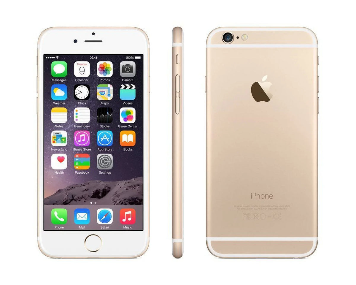Restored 64GB (Unlocked) iPhone 6 Gold (Refurbished)
