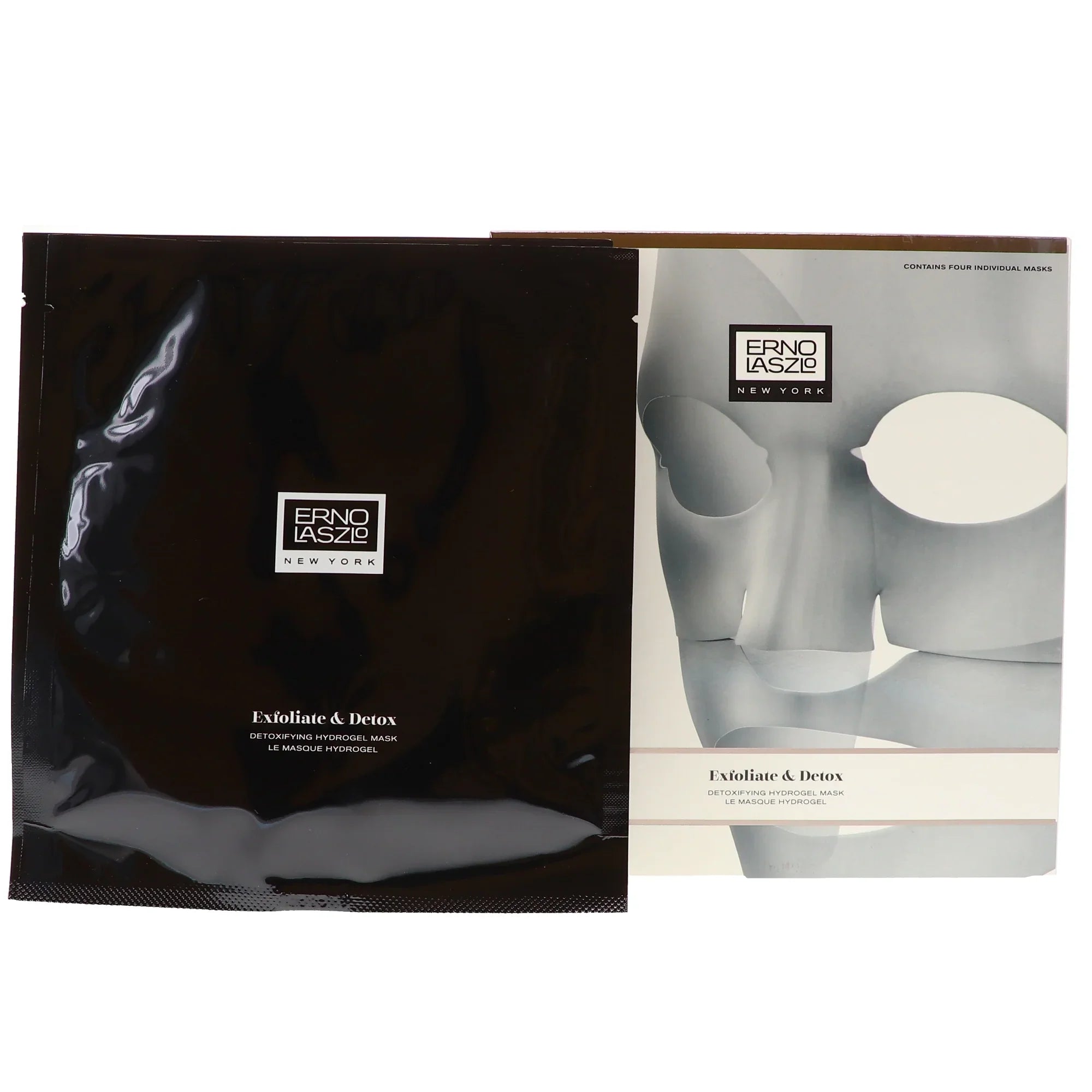 Sheet 4 Mask Detoxifying Exfoliate - by Hydrogel x Women Erno & Laszlo oz for 0.88 Detox Mask