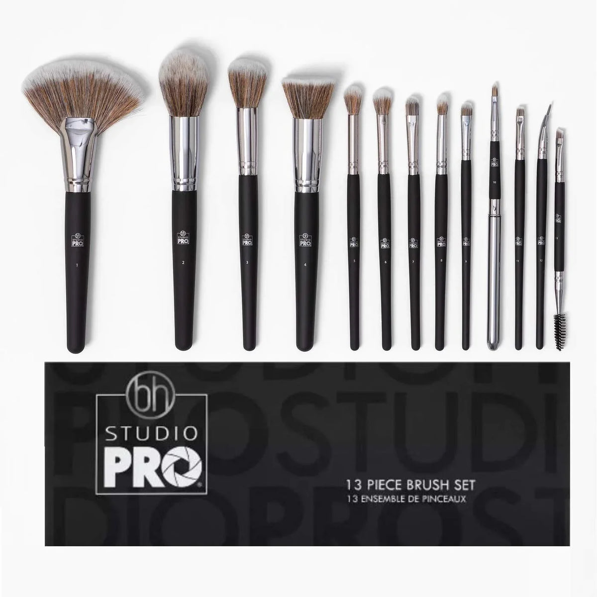 BH of Set Pro NOPLUS Studio Brush Cosmetics 13ps