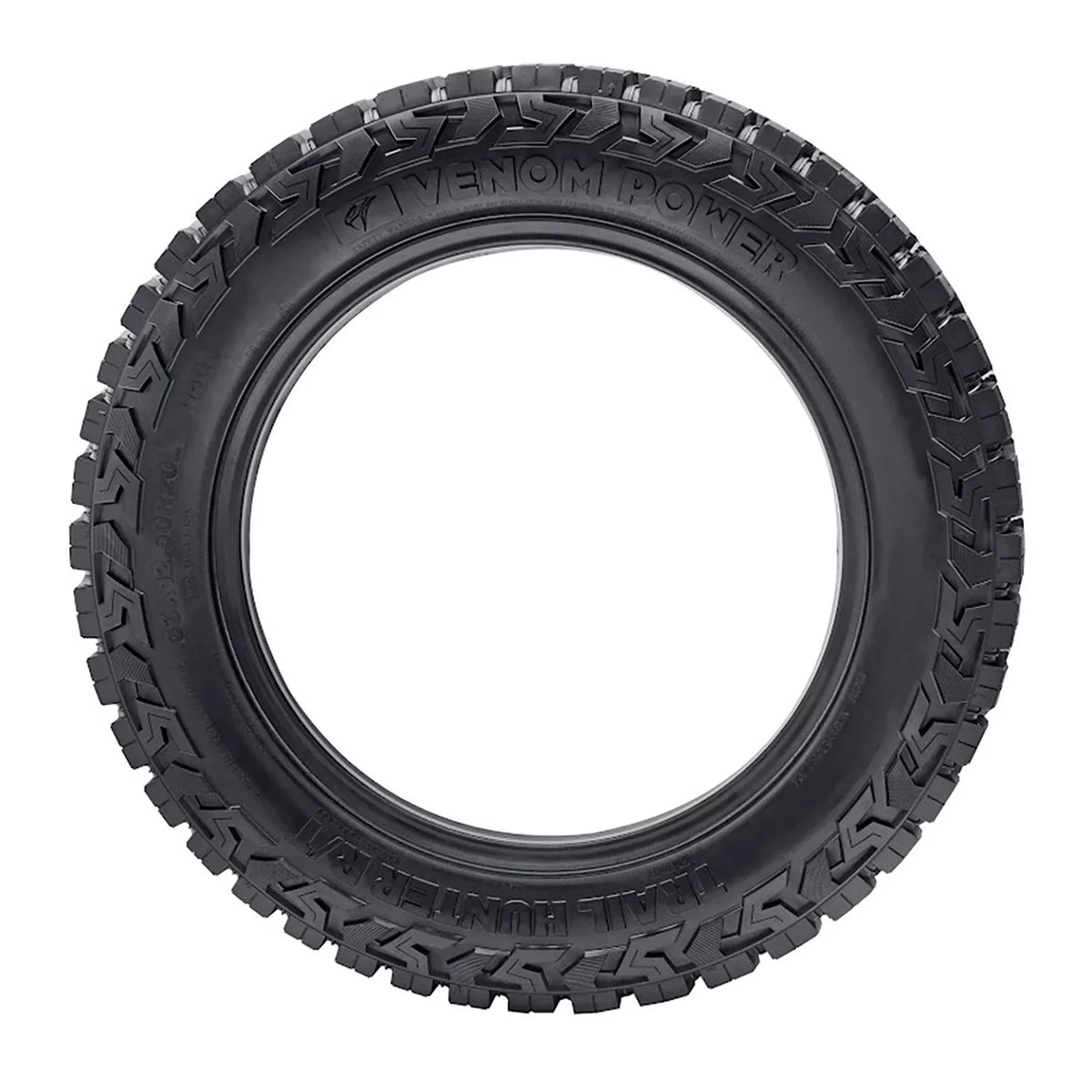 F Power Hunter Truck Light Terrain Venom R/T Trail Tire LT37X12.50R22 All 127Q
