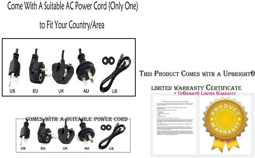Cross Active UpBright Excel 52058 Rower 53070 Trainer AC/DC with 215 52059 210 Cycle 120 53063 Aspire 53072 53071 York Compatible R301 310 52060 Fitness 53062 Adapter 52048 52049 Exercise Perform 9V
