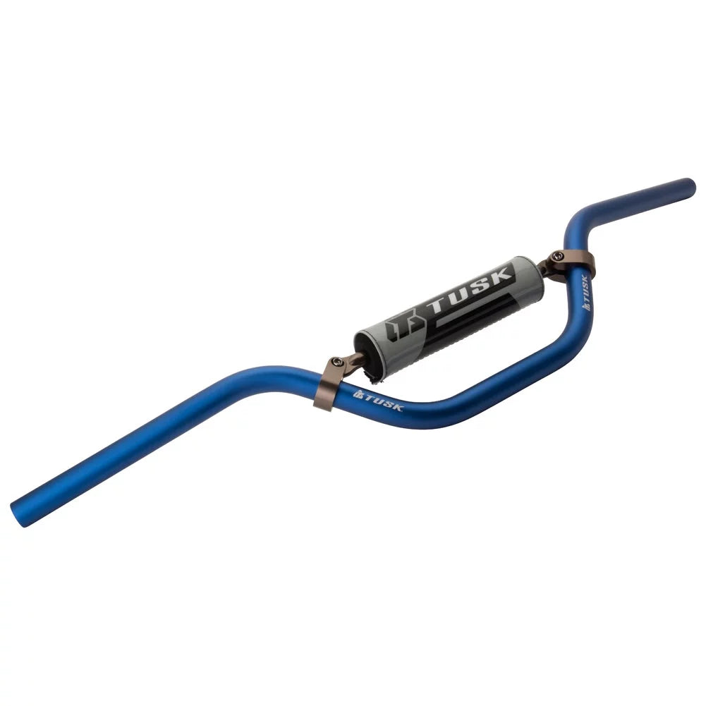 LEM Handlebar Mini Bend Aluminum Blue 7/8" for Tusk 2000 RM LX4 T-10