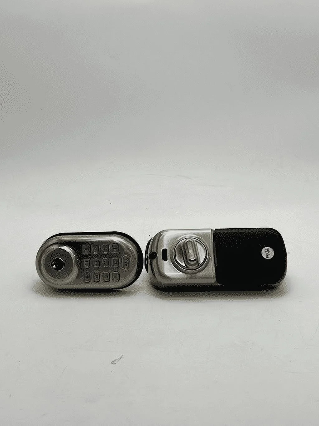 Open YRD216-NR-619 Lock Nickel - Assure Security Yale - Keypad Box Satin Lock Door