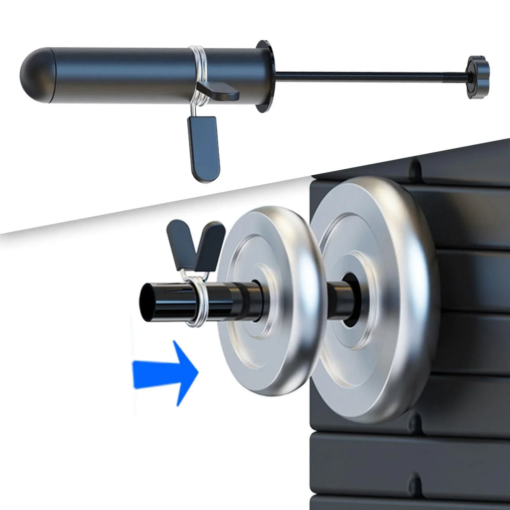 Pin for Barbell 200mm Pin Storage Weight Stack Weight Add Barbell Weightlifting Parts Holder Steel Weight Loading Tnarru Gym Plate Workout
