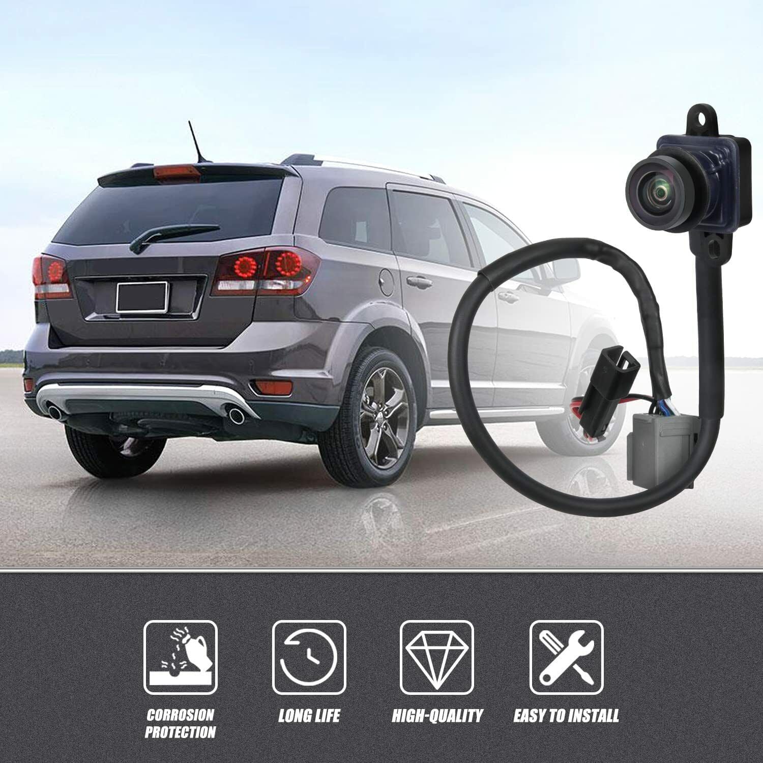 VIEW 56054158AG 56054158AB JOURNEY 2011-2020 MOPAR CAMERA DODGE For BACKUP REAR