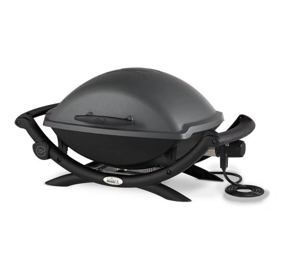 and (Black) Grill Grill with Bundle Q Cover Weber Cart Electric 2400