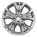 All Painted Silver Impala Wheel, Chevrolet Reconditioned KAI X Alloy Fits Aluminum 18 OEM 8 2014-2019 Metallic,