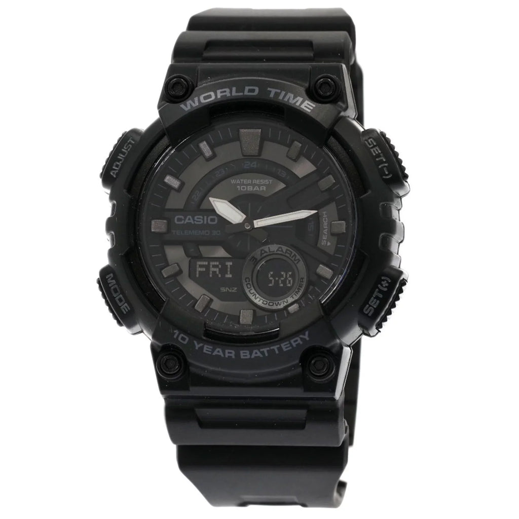 Men's AEQ-110 Casio Watch Pre-Owned (Good) CASIO Stainless Steel/Rubber