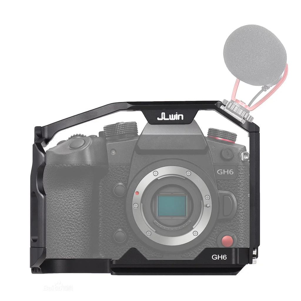 and Shoe Dcenta Compatible Camera with Threaded GH6 Panasonic with Cage Mount Construction Aluminum Holes Alloy Cold Extensive