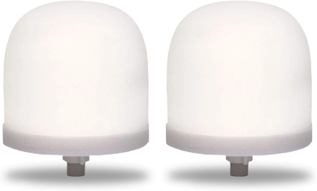 Counter (Pack Of Filter System 2) 0.5 1 Water Dome Replacement Micron Top Replacement Water Ceramic To