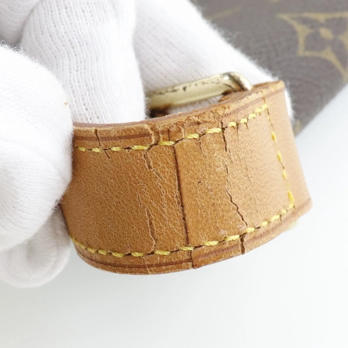 Musette Brown Vuitton Bag Shoulder Women's Canvas (Fair) LOUIS Louis VUITTON M51256 Monogram AS0071 Pre-Owned